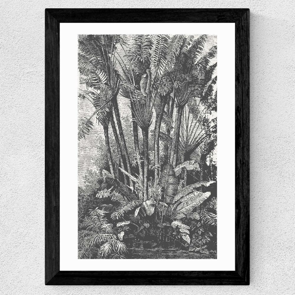 East End Prints Palms In Water