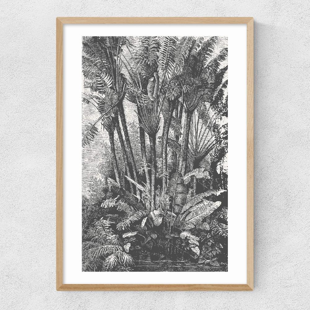 East End Prints Palms In Water