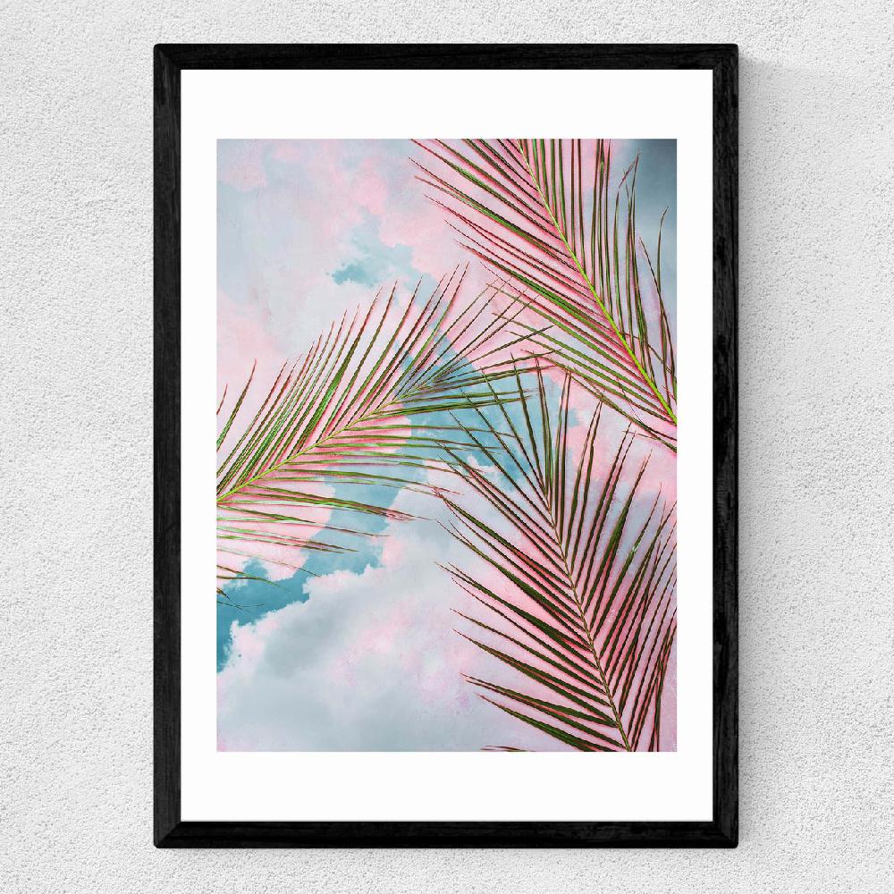 East End Prints Palms + Sky