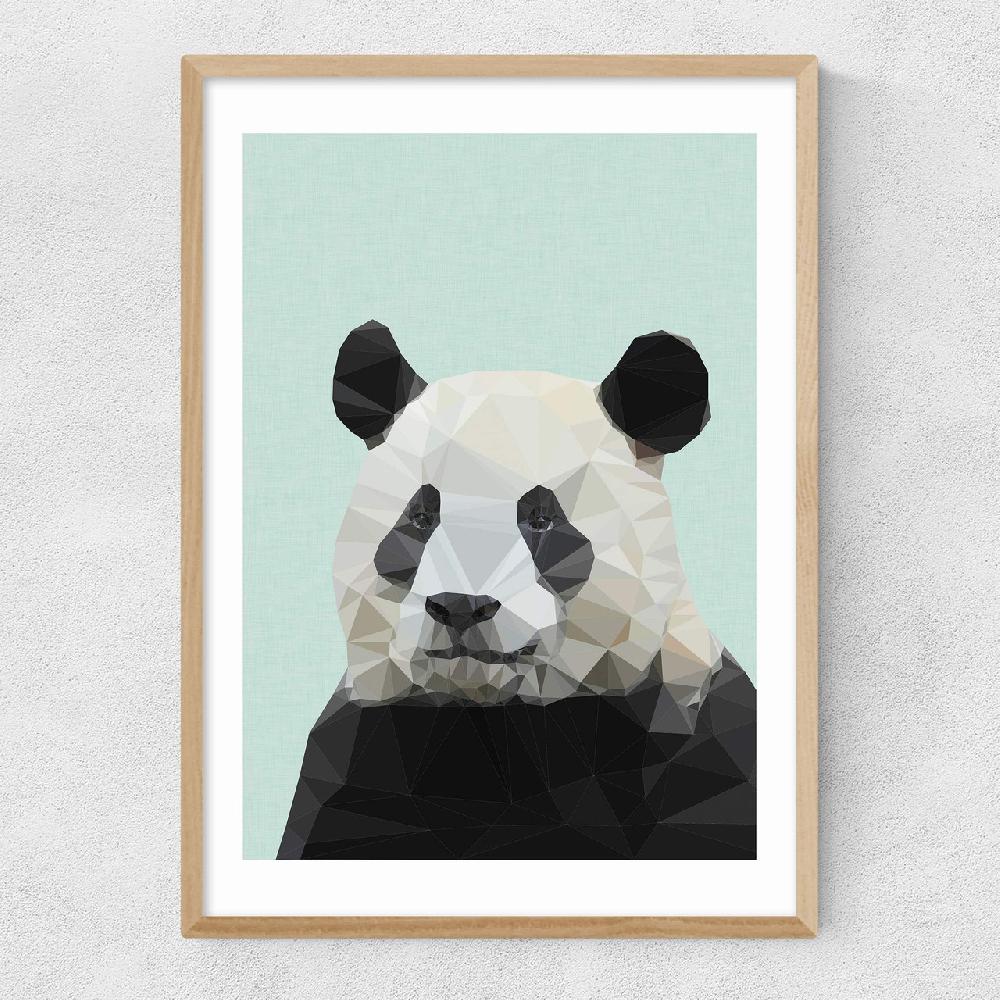 East End Prints Panda By Studio Cockatoo