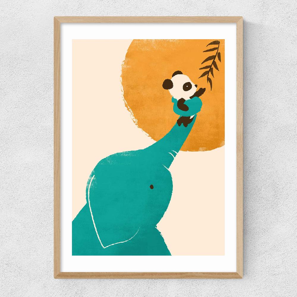 East End Prints Panda's Little Helper