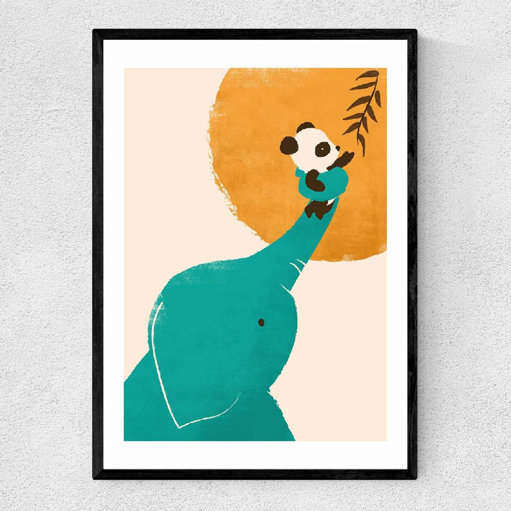 east end prints Panda's Little Helper