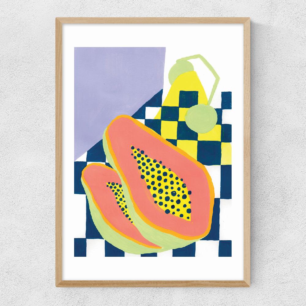 East End Prints Papaya Power