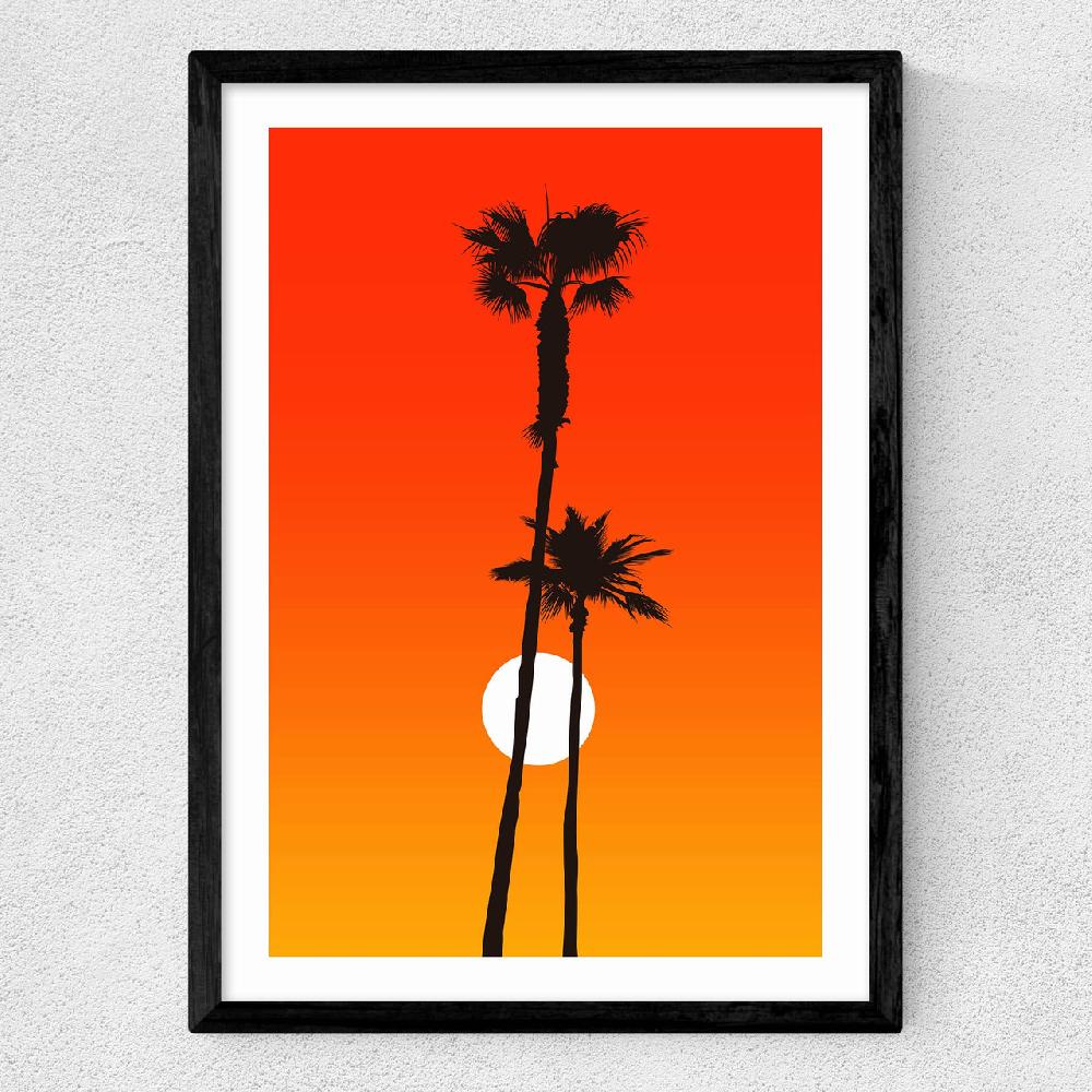 East End Prints Paradiso (Orange)