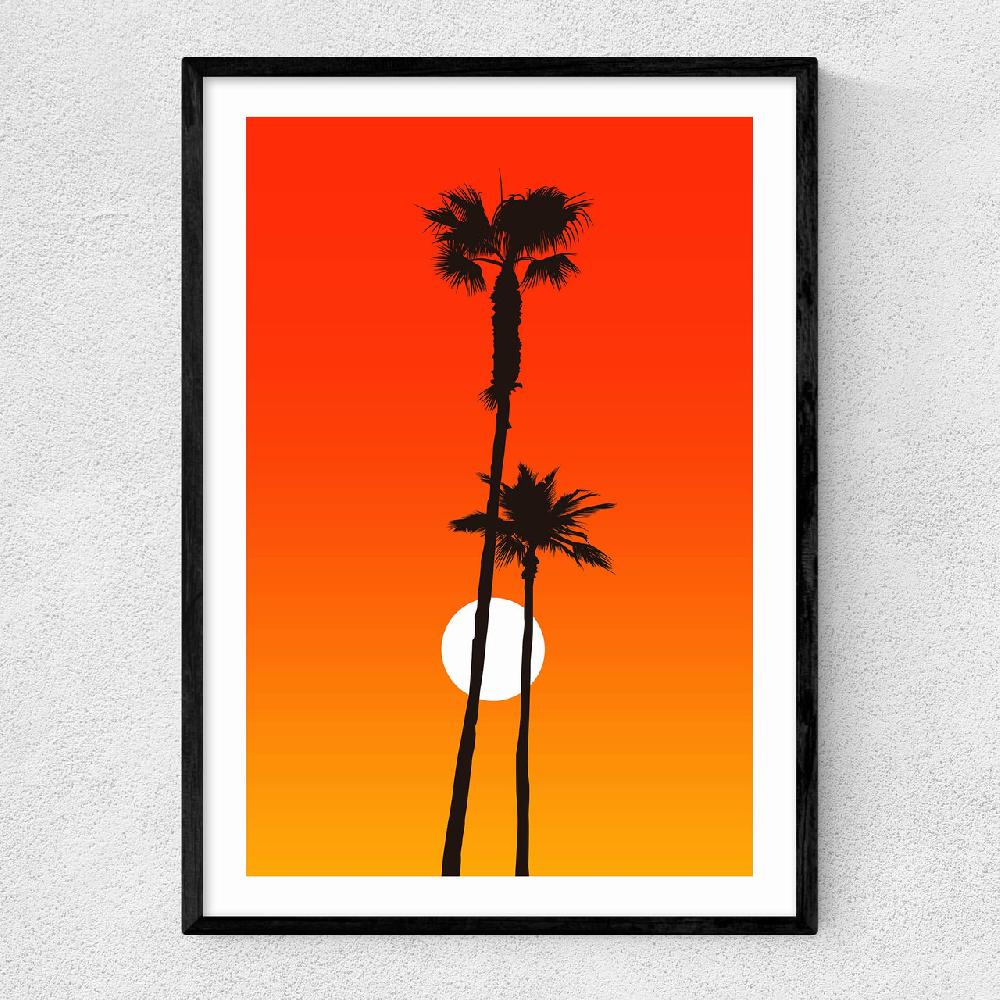 east end prints Paradiso (Orange)