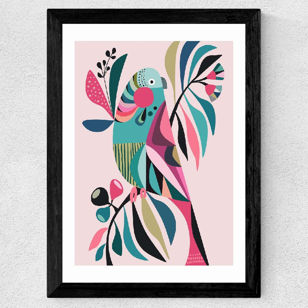 East End Prints Parakeet
