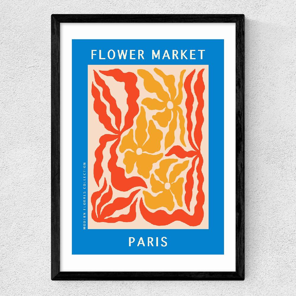 East End Prints Paris Flower Market