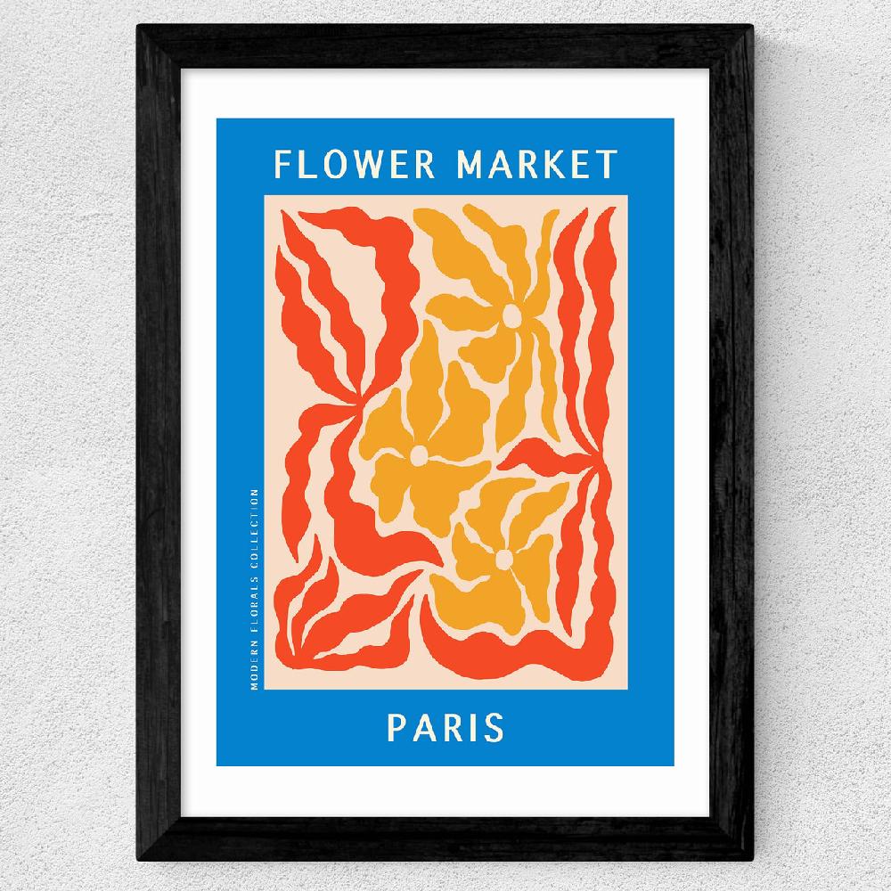 East End Prints Paris Flower Market