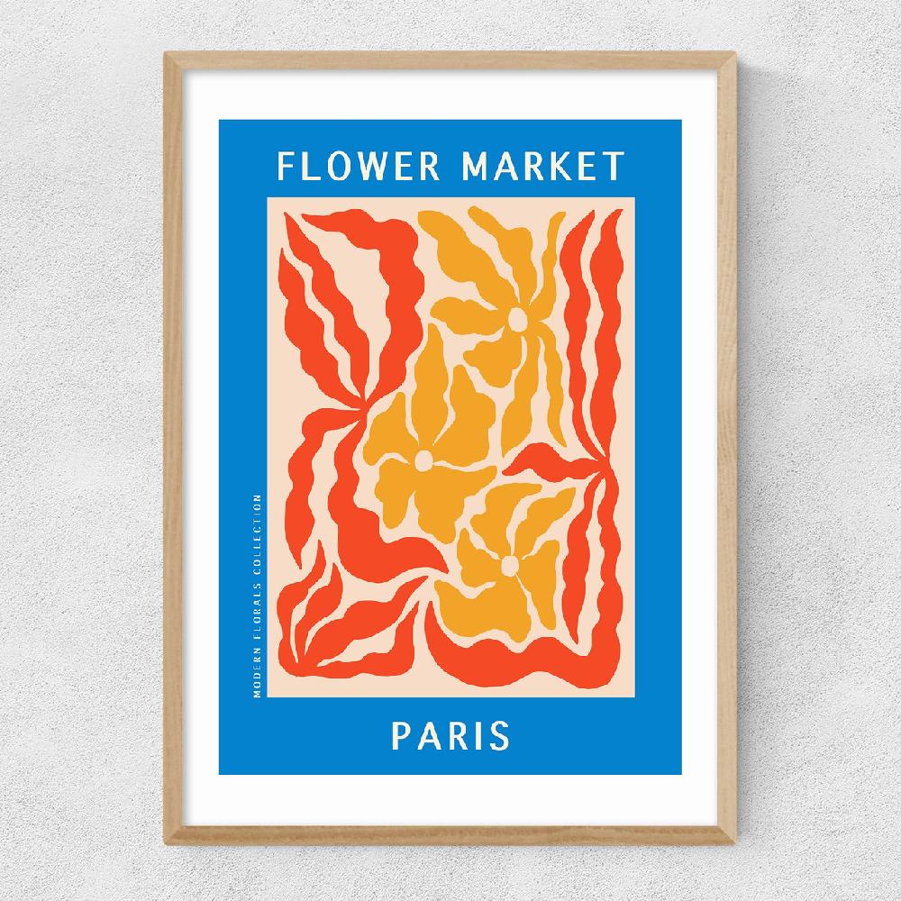 East End Prints Paris Flower Market