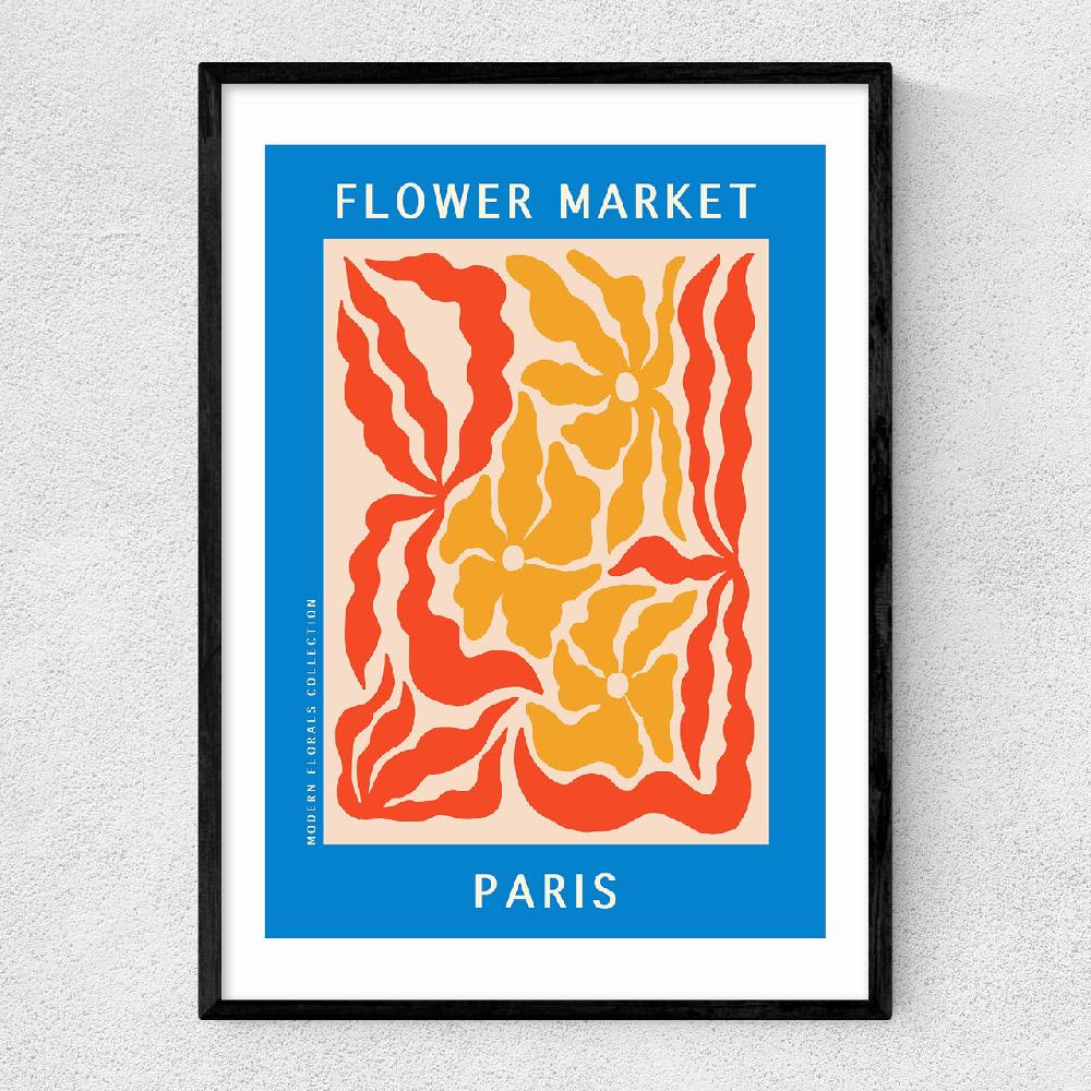 east end prints Paris Flower Market