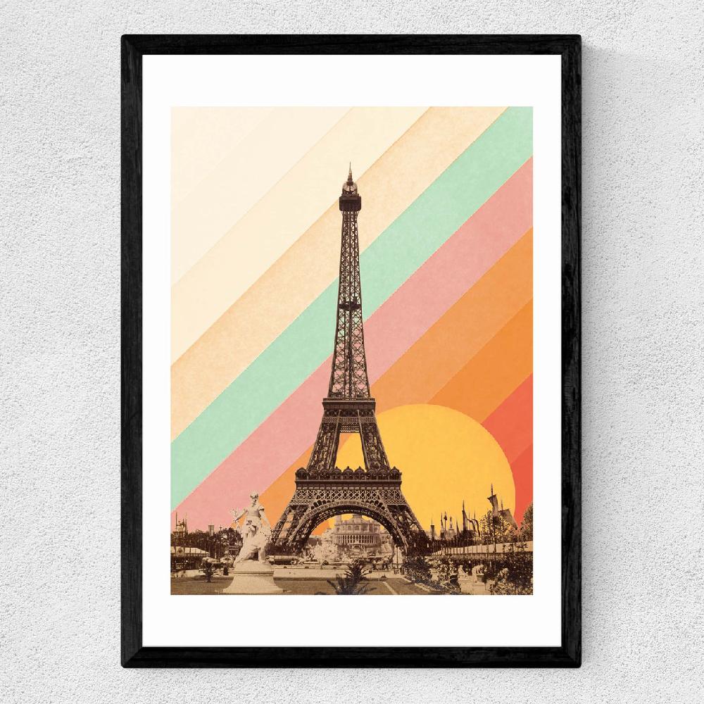 East End Prints Paris Rainbow