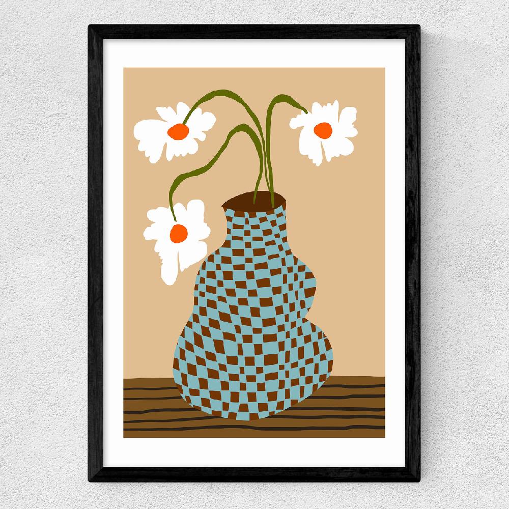 East End Prints Party Floral Pottery