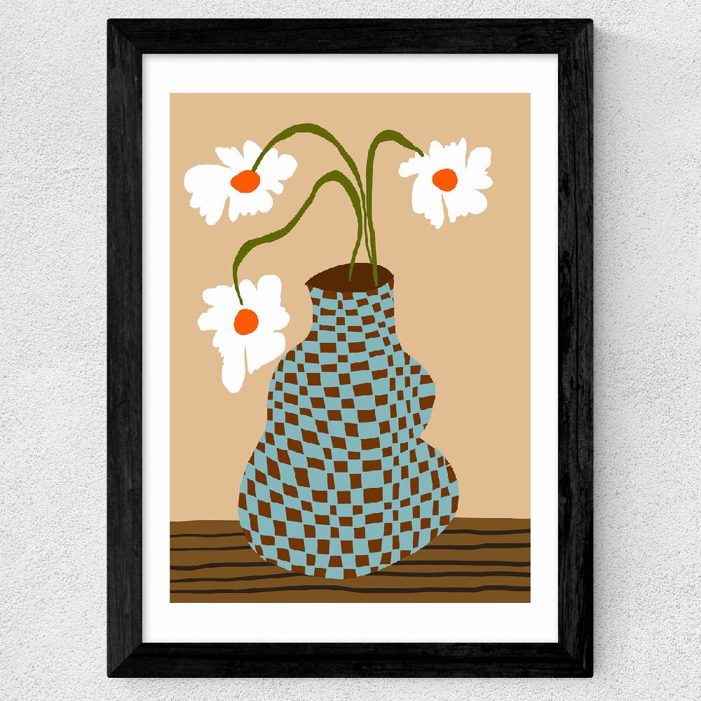 East End Prints Party Floral Pottery