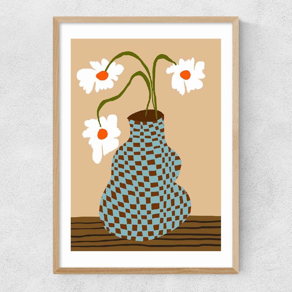 East End Prints Party Floral Pottery