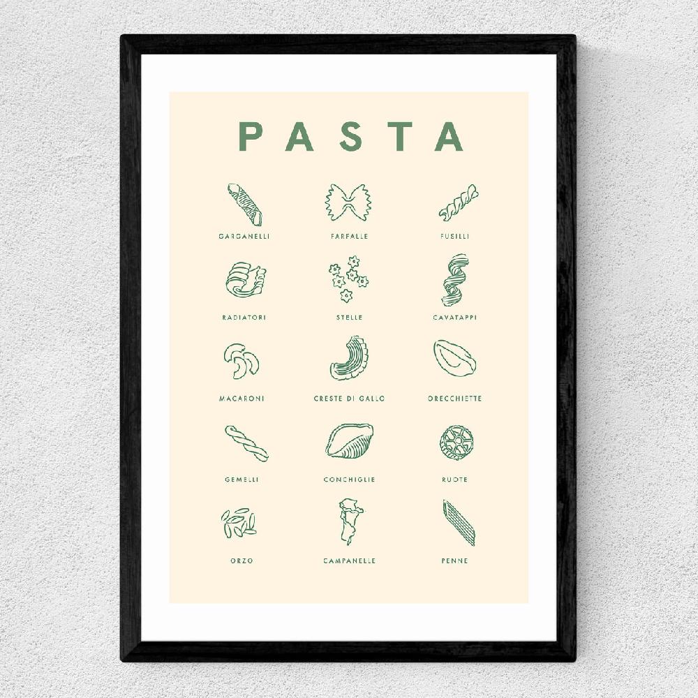 East End Prints Pasta Guide