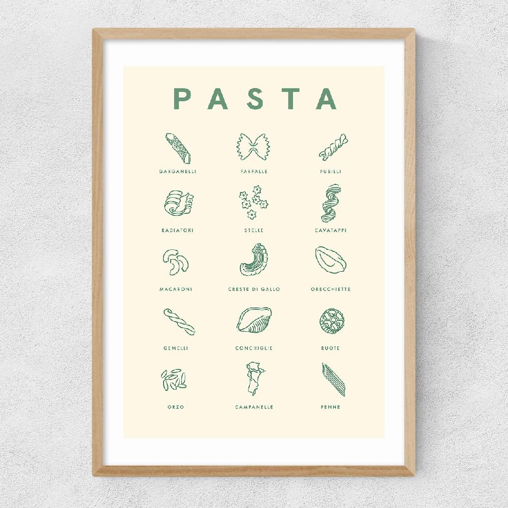 East End Prints Pasta Guide