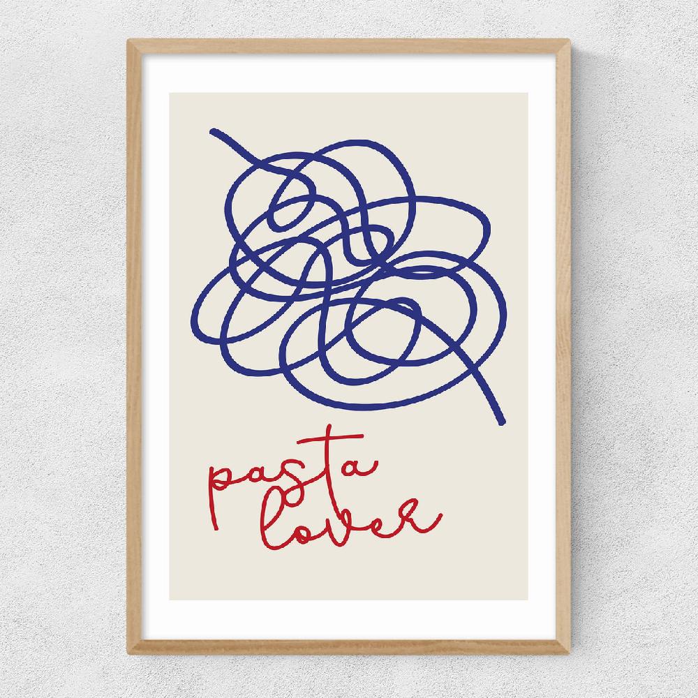 East End Prints Pasta Lover