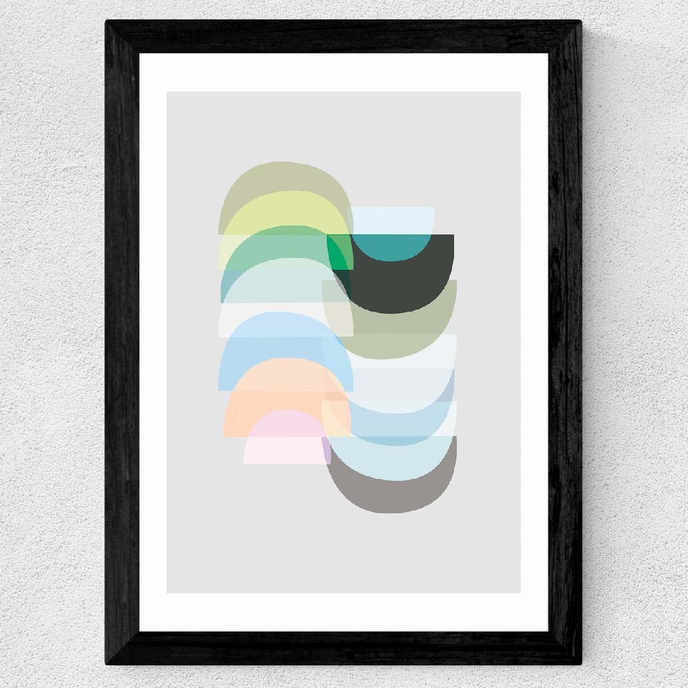 East End Prints Pastel Geometry