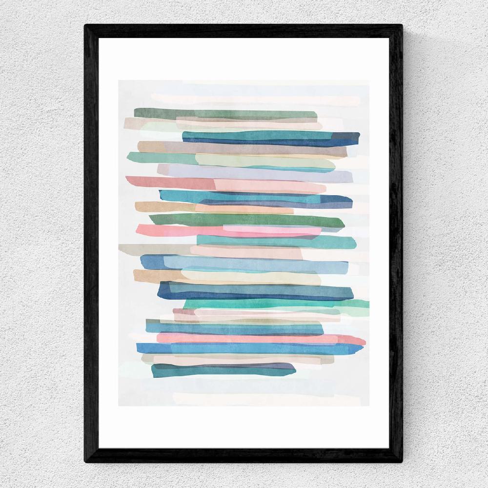 East End Prints Pastel Stripes