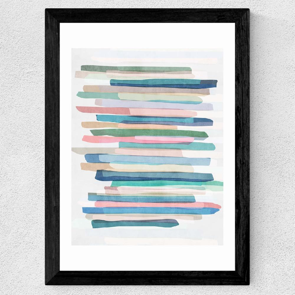 East End Prints Pastel Stripes