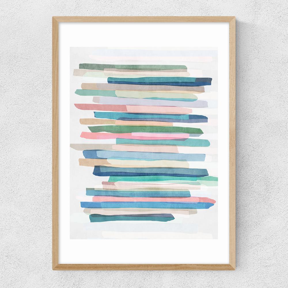 East End Prints Pastel Stripes