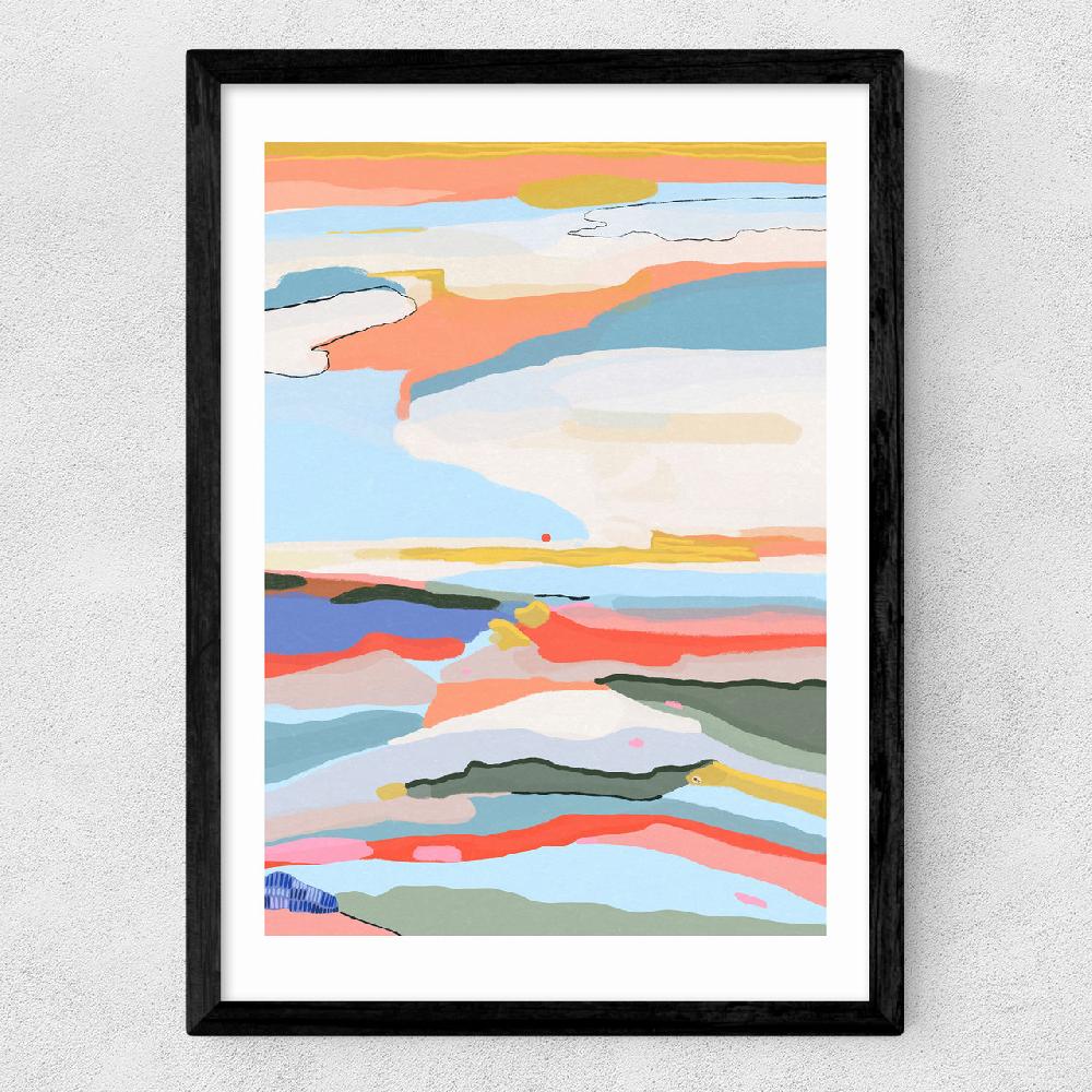 East End Prints Pastel Sunset