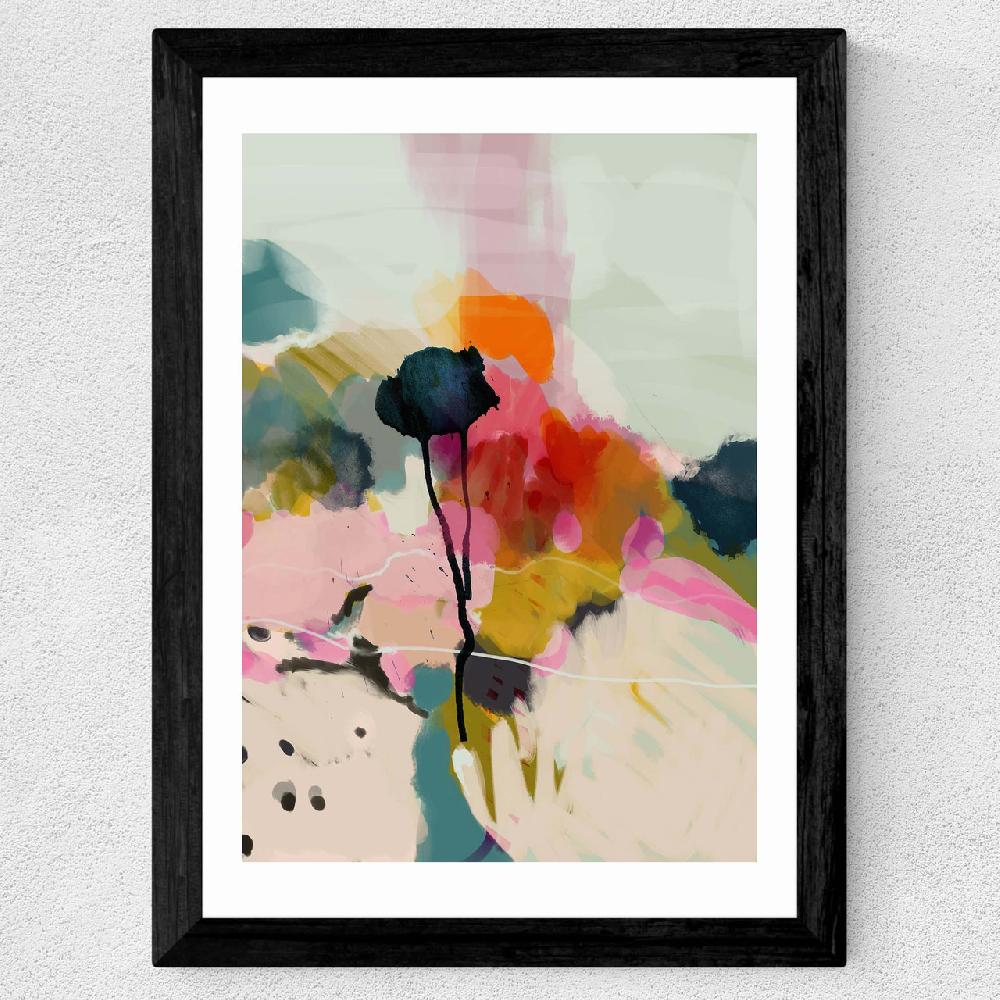 East End Prints Paysage Abstrait