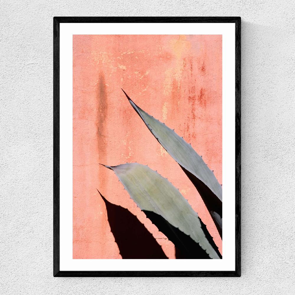 east end prints Peach Cactus