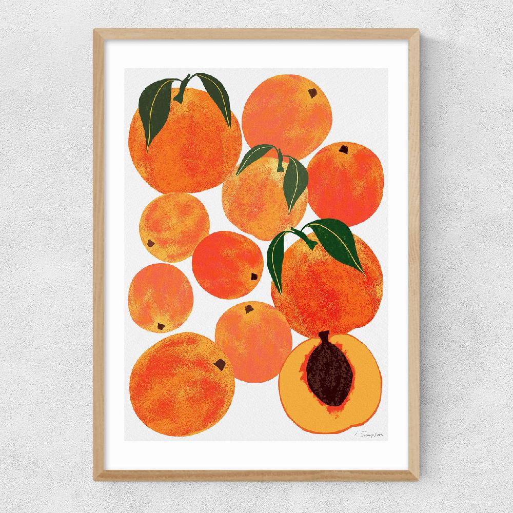 East End Prints Peaches