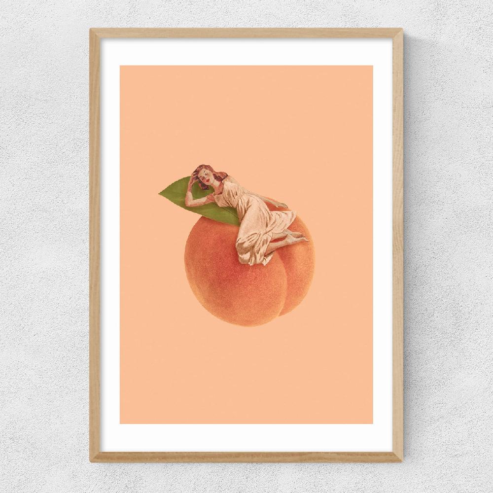 East End Prints Peachy Keen