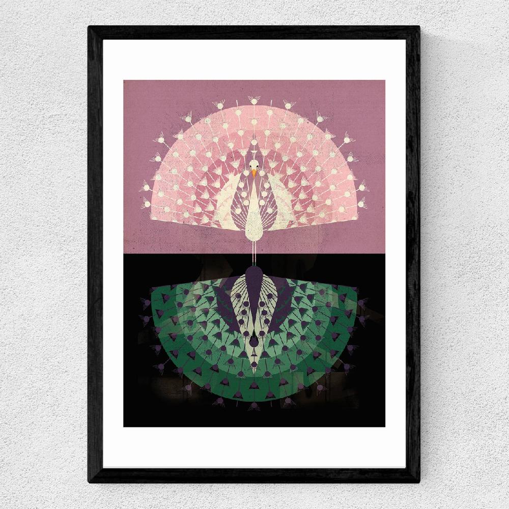 East End Prints Peacock