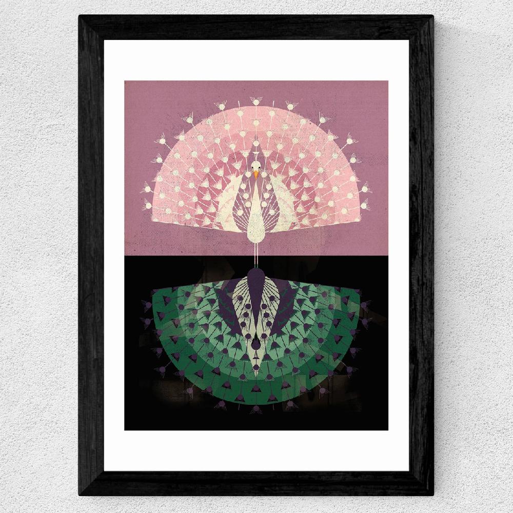 East End Prints Peacock
