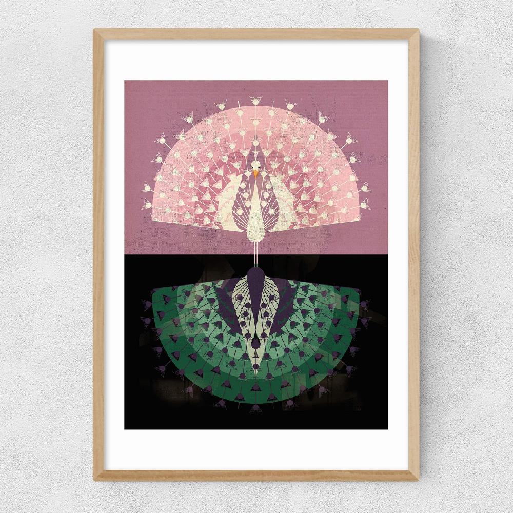 East End Prints Peacock