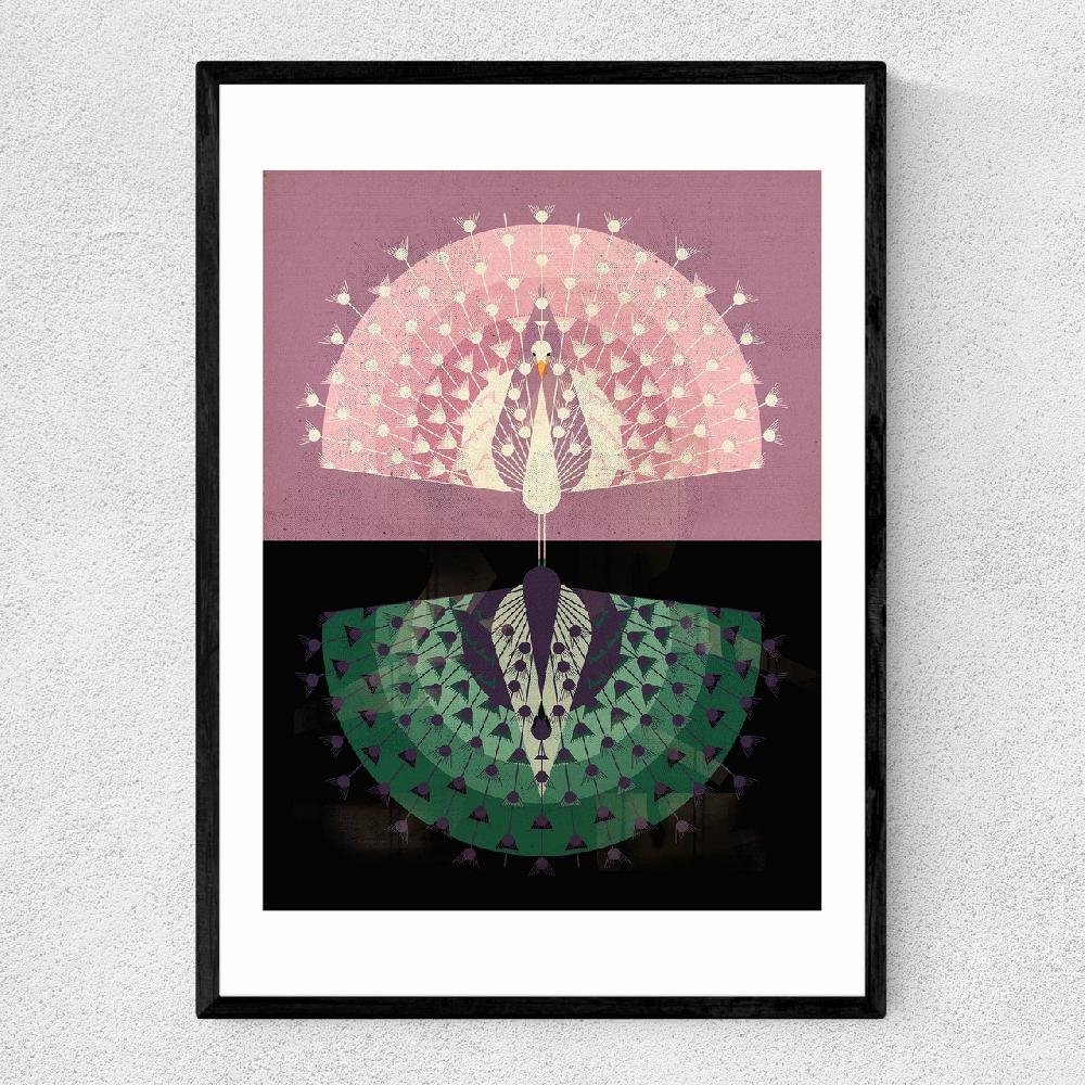 east end prints Peacock