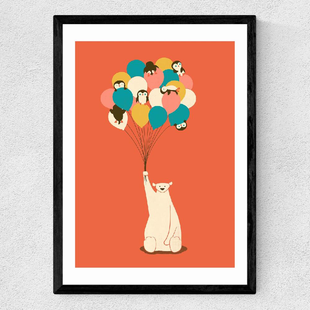 East End Prints Penguin Bouquet