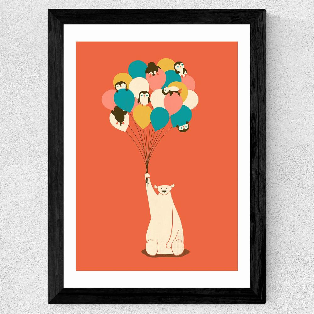 East End Prints Penguin Bouquet