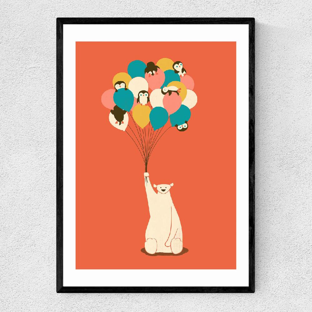 east end prints Penguin Bouquet