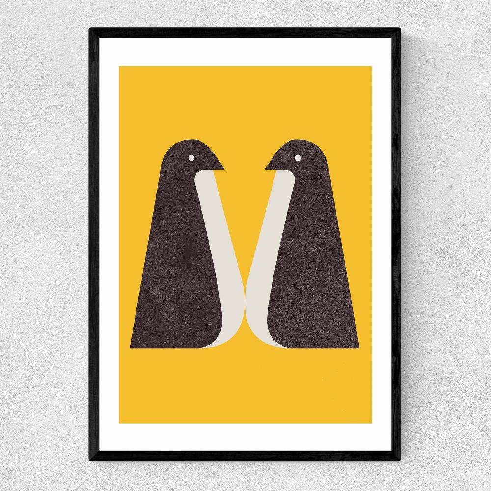 east end prints Penguin by In House