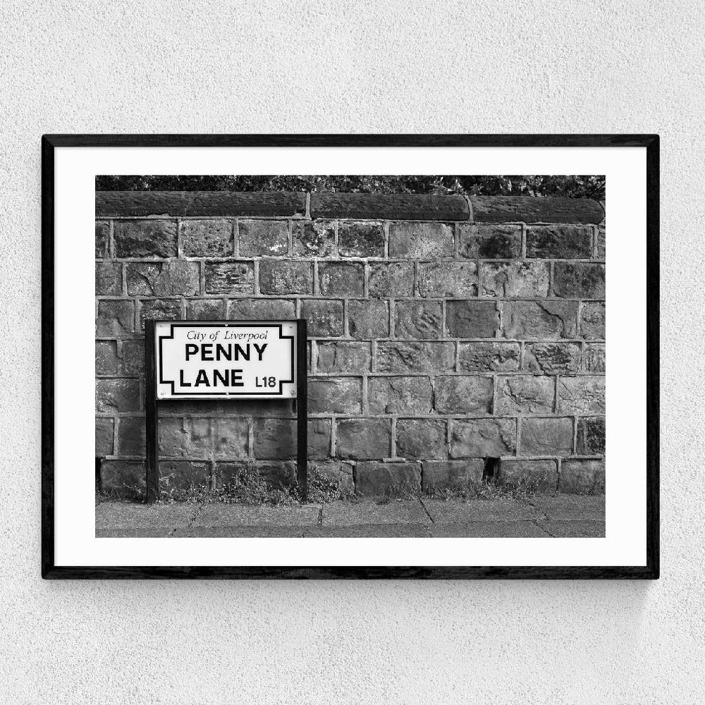 east end prints Penny Lane