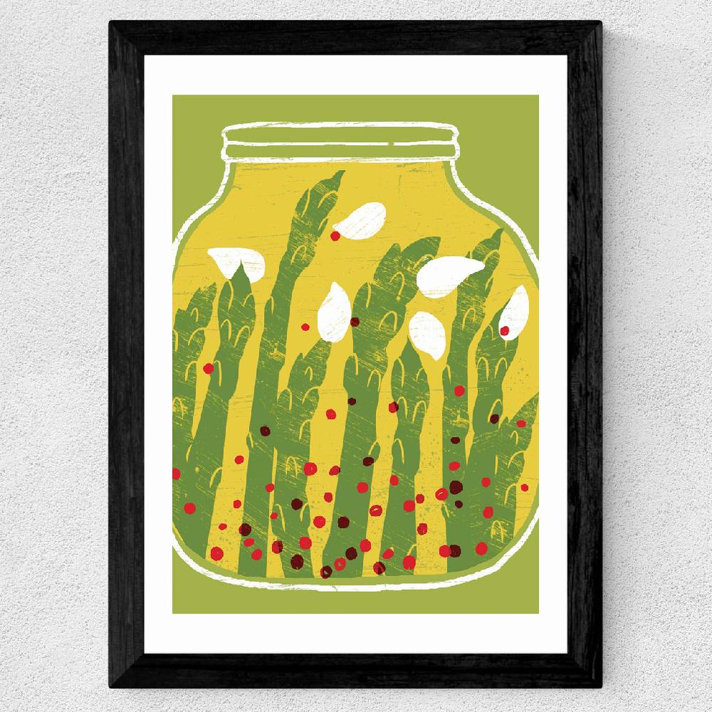 East End Prints Pickled Asparagus