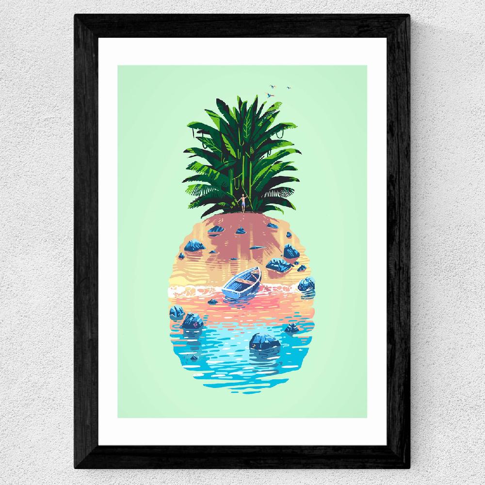 East End Prints Pineapple Island