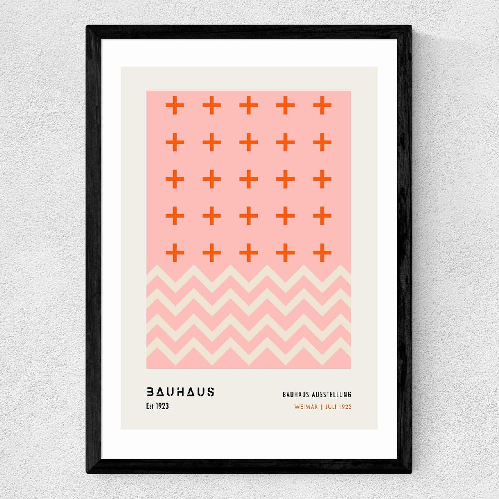 East End Prints Pink Bauhaus