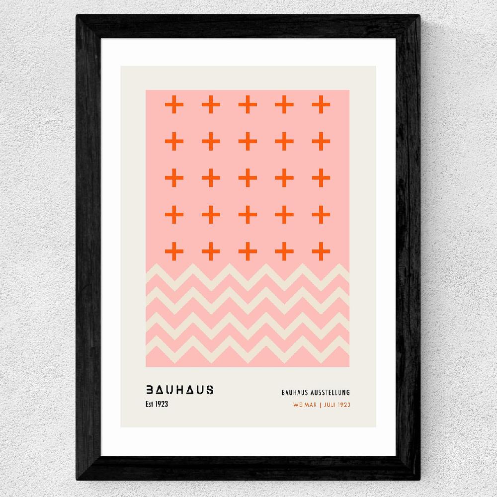 East End Prints Pink Bauhaus