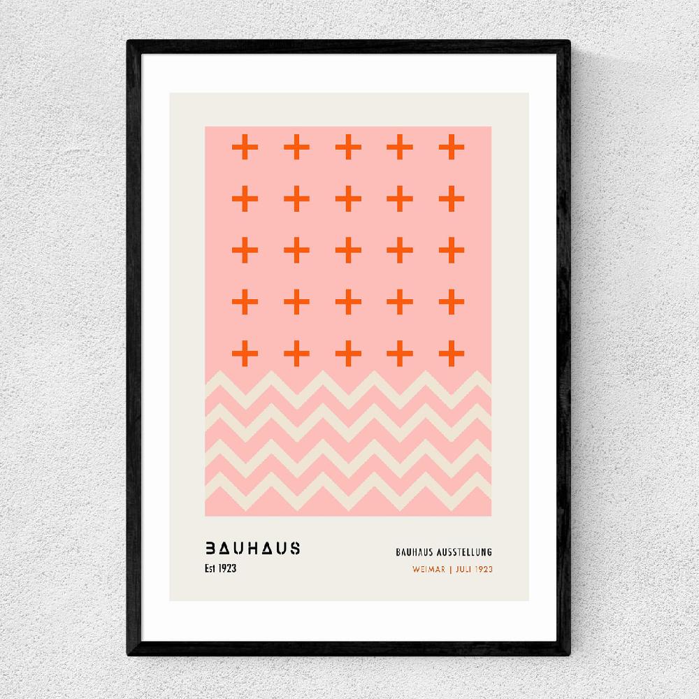 east end prints Pink Bauhaus
