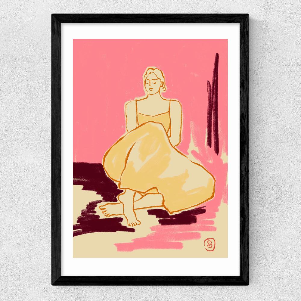 East End Prints Pink Dream