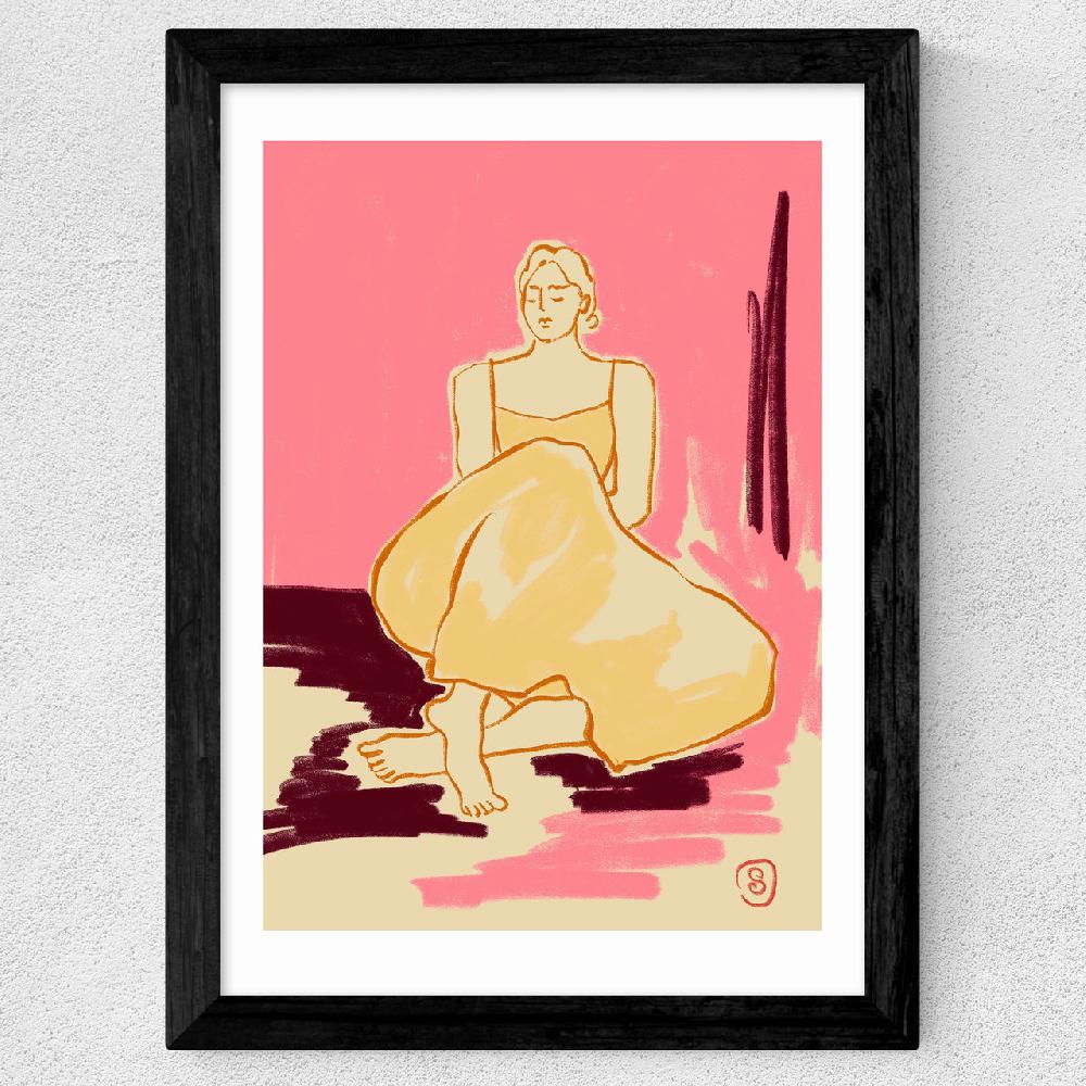 East End Prints Pink Dream