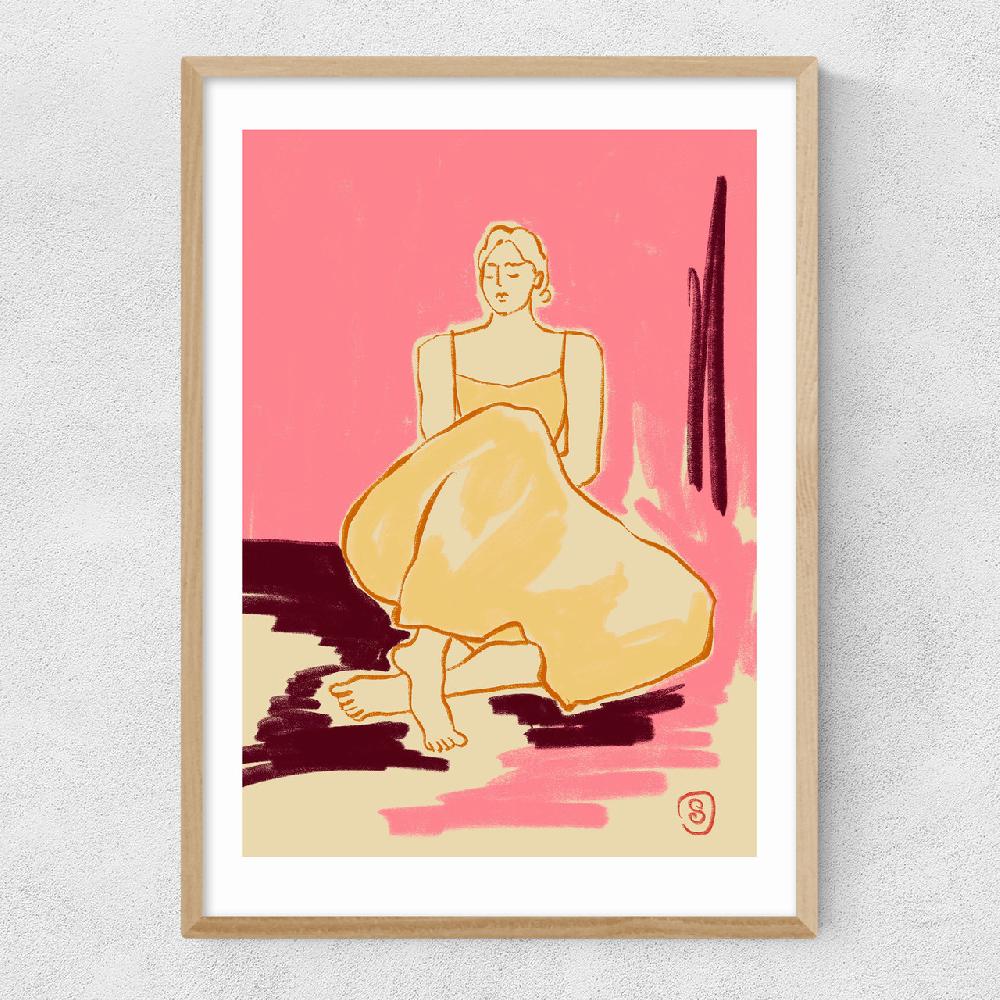 East End Prints Pink Dream