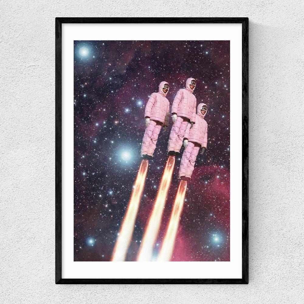 east end prints Pink Rockets