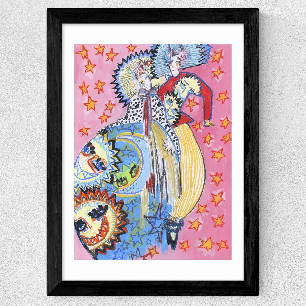 East End Prints Pink Sky In Florence