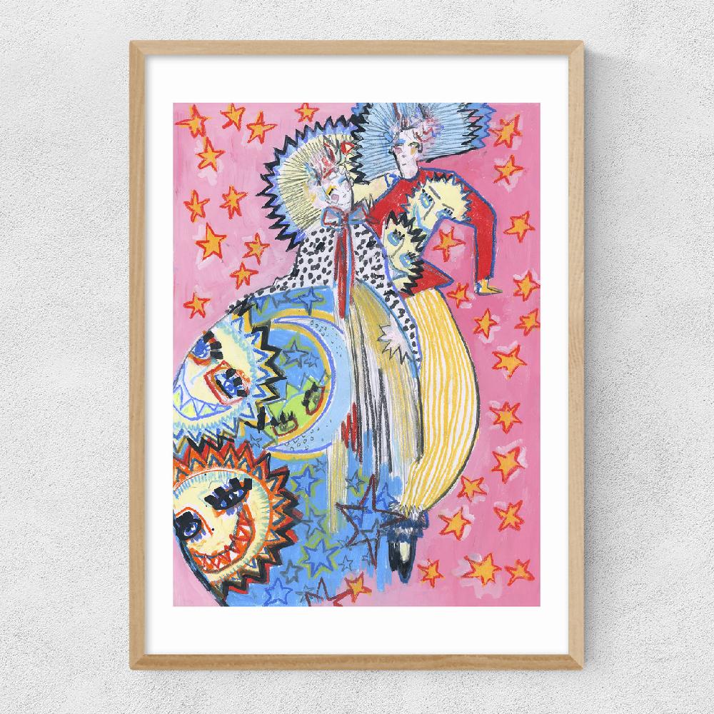 East End Prints Pink Sky In Florence